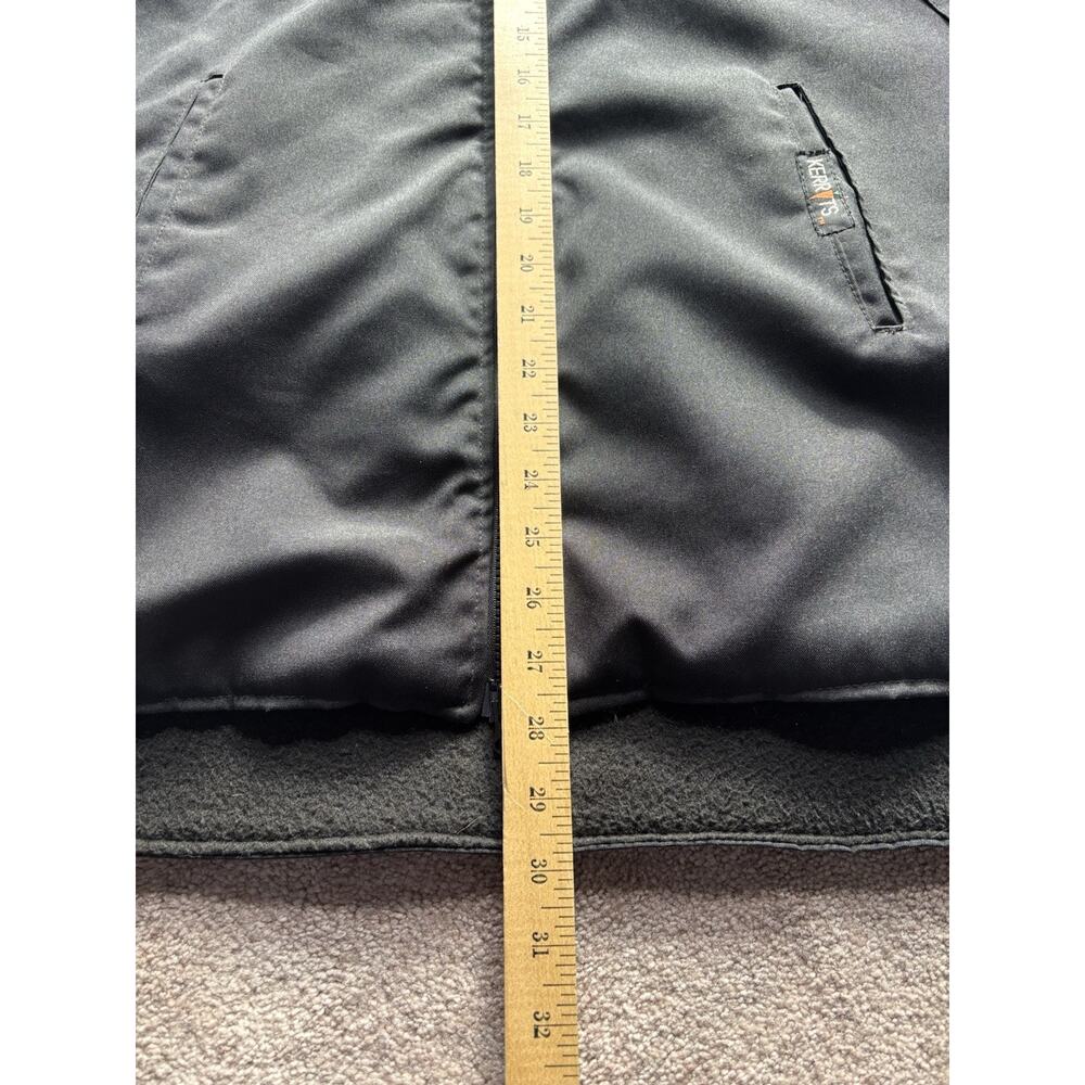 Kerrits S Black Riding Jacket Equestrian Fleeced Lined Funnel Neck USA MADE - Picture 6 of 7